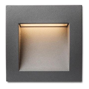 RED - Design Rendl - R12534 - LED Sisäänrakennettu ulkovalo GORDIQ LED/1,5W/230V IP65