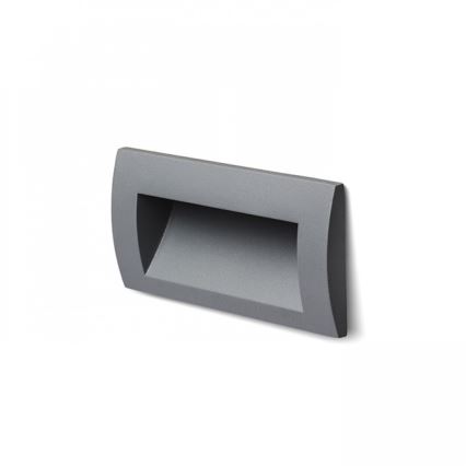 RED - Design Rendl - R12538 - LED Sisäänrakennettu ulkovalo GORDIQ LED/3W/230V IP65