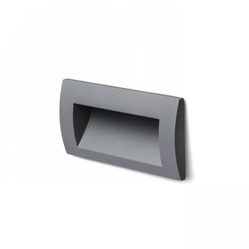 RED - Design Rendl - R12538 - LED Sisäänrakennettu ulkovalo GORDIQ LED/3W/230V IP65