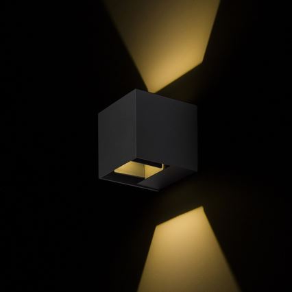 RED - Design Rendl - R12557 - LED-ulkoseinävalo CARRE 2xLED/3W/230V IP54