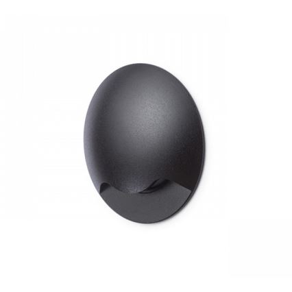 RED - Design Rendl-R12615 - LED Sisäänrakennettu ulkovalo KICK LED/1W/230V IP54