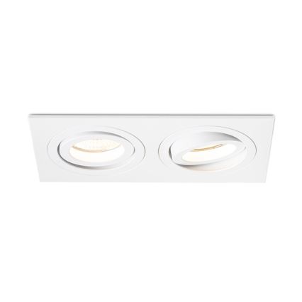 RED - Design Rendl - R12713- Upotettu valo PASADENA 2xGU10/50W/230V