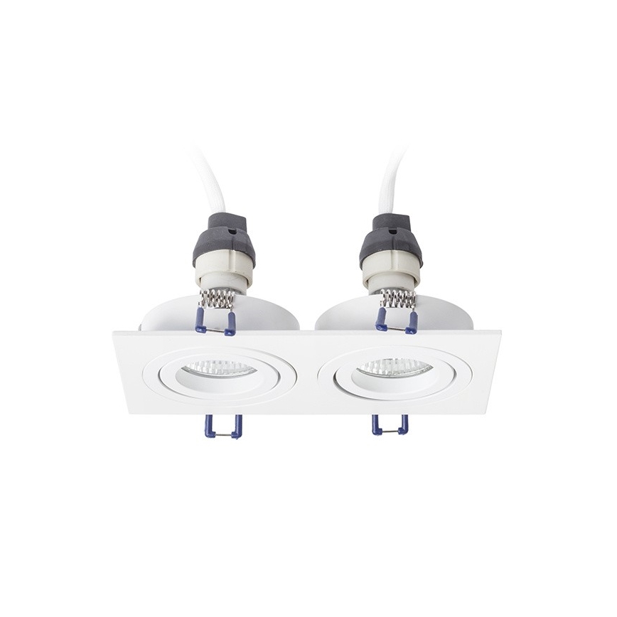 RED - Design Rendl - R12713- Upotettu valo PASADENA 2xGU10/50W/230V