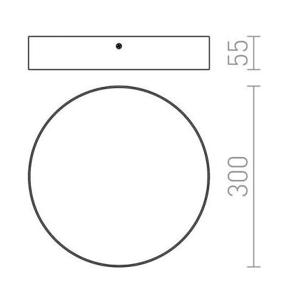 RED - Design Rendl - R12845 - LED-kattovalo LARISA LED/30W/230V kulta