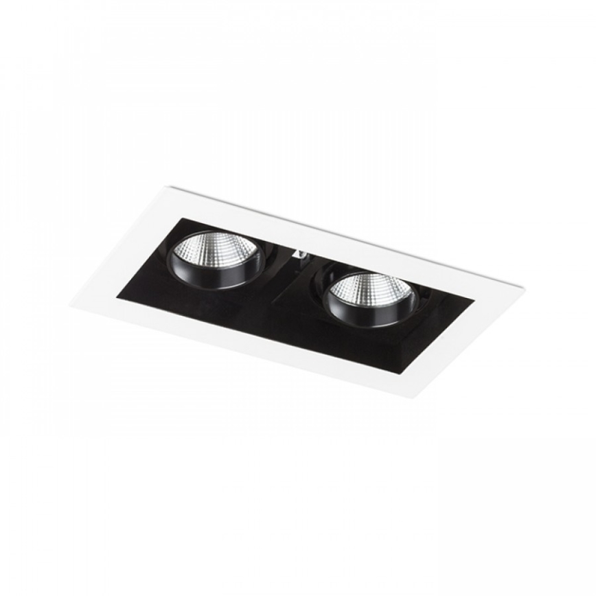 RED - Design Rendl - R12857 - LED upotettava valo BONDY 2xLED/7W/230V