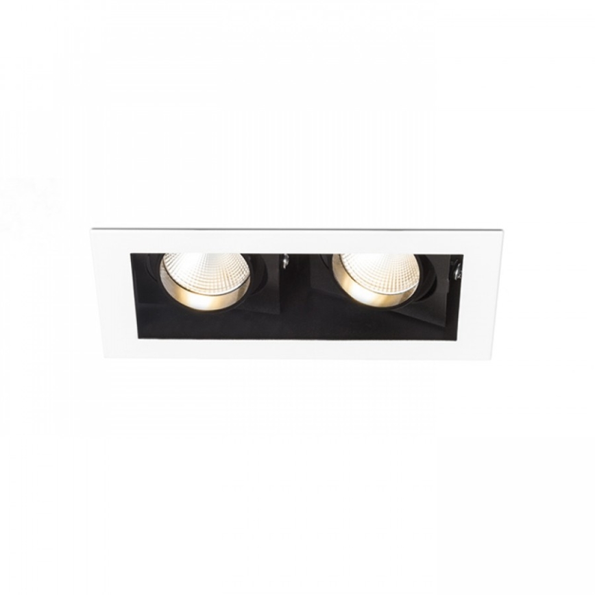 RED - Design Rendl - R12857 - LED upotettava valo BONDY 2xLED/7W/230V