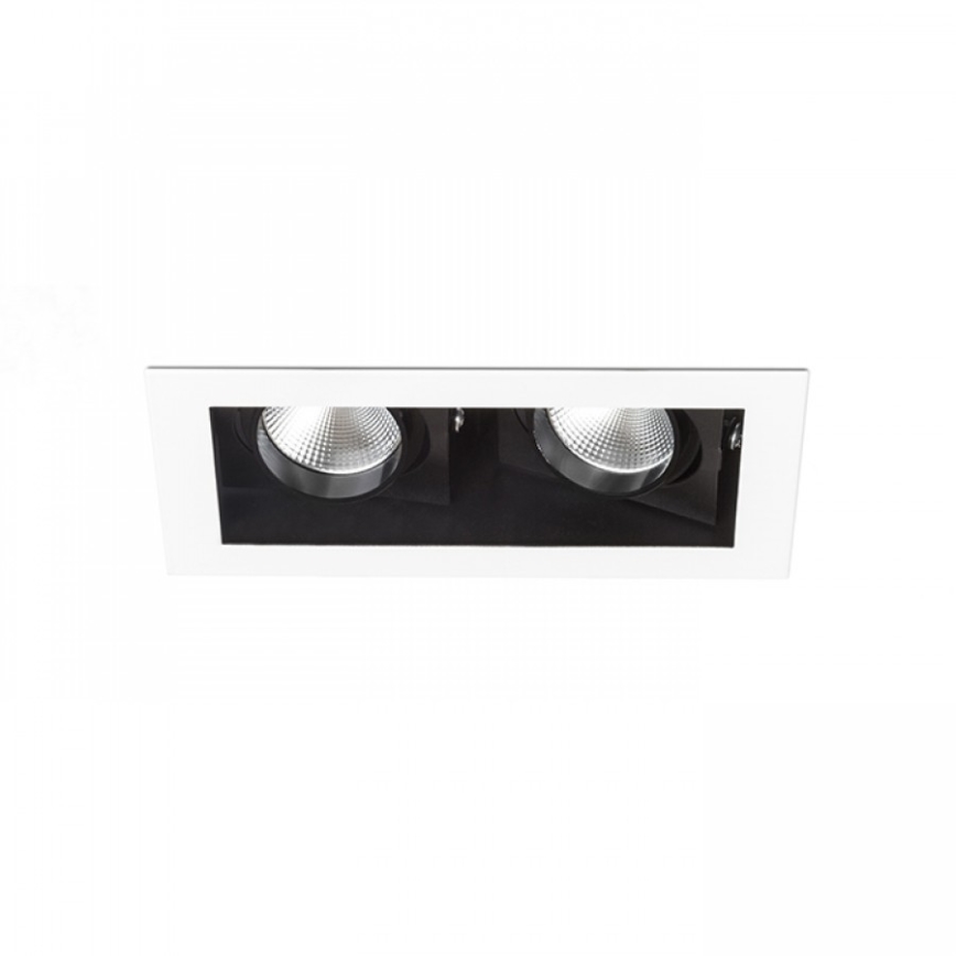 RED - Design Rendl - R12857 - LED upotettava valo BONDY 2xLED/7W/230V