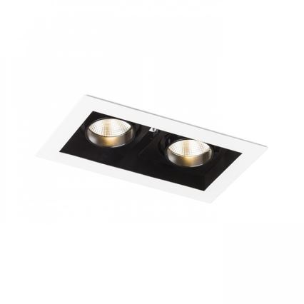 RED - Design Rendl - R12857 - LED upotettava valo BONDY 2xLED/7W/230V