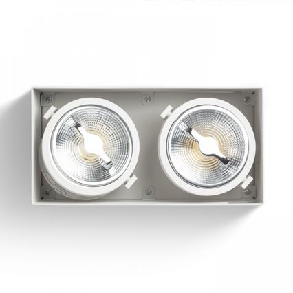 RED - Design Rendl - R13362 - LED-kohdevalo JAMES 2xLED/15W/230V