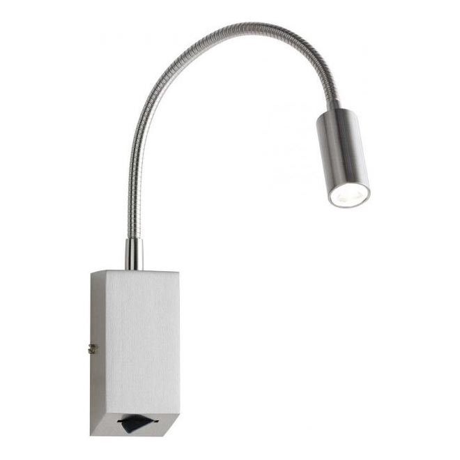 Redo 01-1195 - LED Joustava pieni lamppu HELLO LED/3W/230V mattakromi