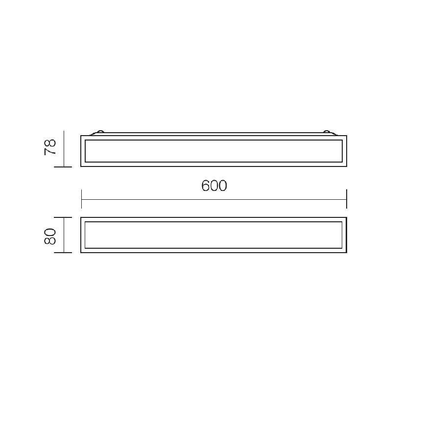 Redo 01-1233 - Kylpyhuoneen seinävalaisin EGO 3xE14/28W/230V IP44