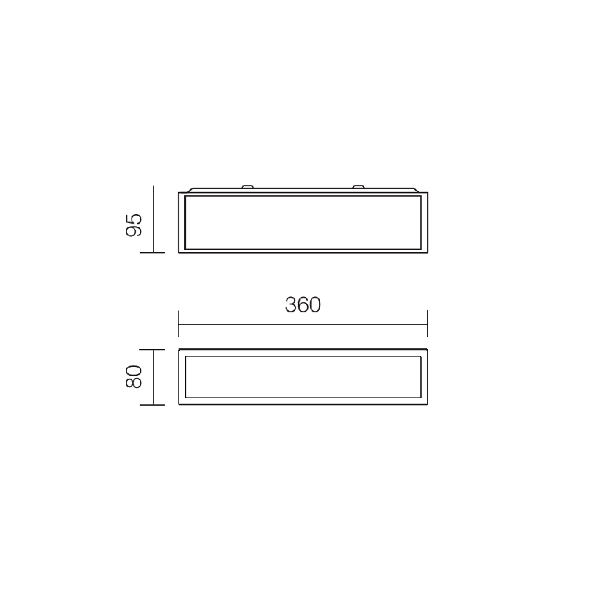 Redo 01-1234 - LED-kylpyhuoneen seinävalaisin EGO LED/12W/230V IP44 kiiltävä kromi