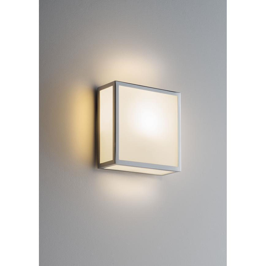 Redo 01-1236 - EGO LED/12W/230V IP44 kylpyhuoneen kattovalaisin, kiiltävä kromi