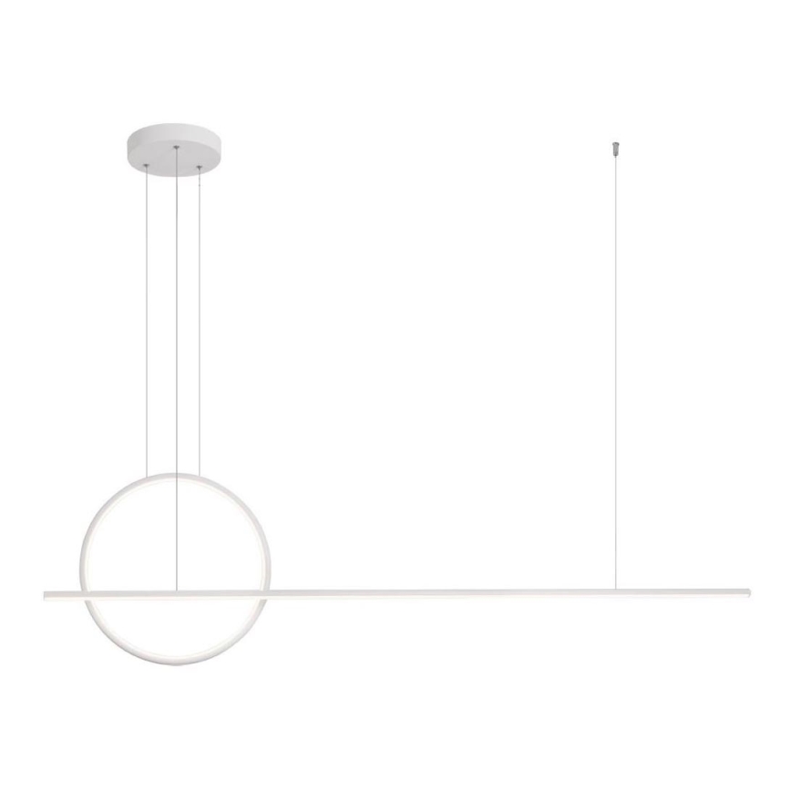 Redo 01-1734 - Himmennettävä LED-kattokruunu johdossa GIOTTO LED/46W/230V valkoinen