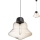 Redo 01-1770 - Kattokruunu johdossa AMNO 1x/E27/42W/230V halkaisija 33 cm beige