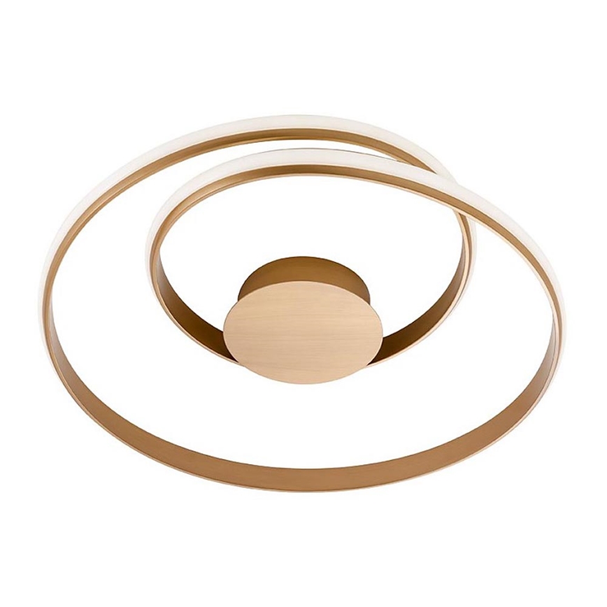 Redo 01-1792 - Himmennettävä LED-kattovalaisin TORSION LED/30W/230V, halkaisija 55 cm, pronssinvärinen