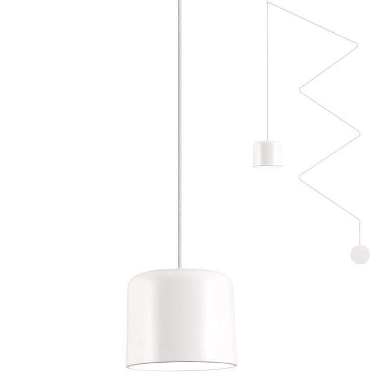 Redo 01-1821 - Kattokruunu johdossa DODO 1xE27/15W/230V hämähäkki valkoinen