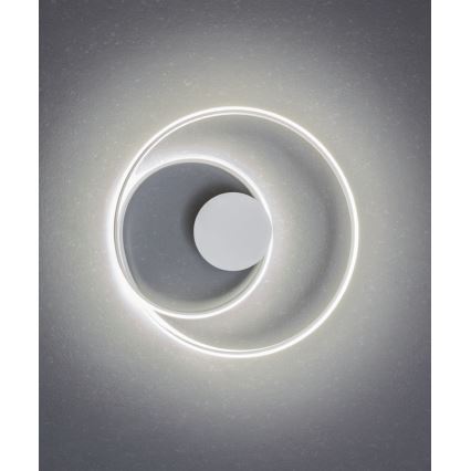 Redo 01-1886 - Himennettävä LED-kattovalaisin TORSION LED/29W/230V 4000K, Ø 55 cm, valkoinen