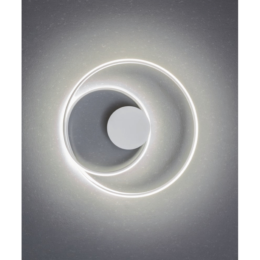 Redo 01-1886 - Himennettävä LED-kattovalaisin TORSION LED/29W/230V 4000K, Ø 55 cm, valkoinen