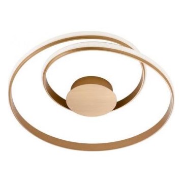 Redo 01-1887 - Himennettävä LED-kattovalaisin TORSION LED/29W/230V 4000K Ø 55 cm pronssinvärinen