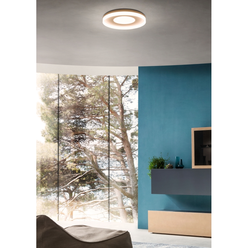 Redo 01-2004 - Himmennettävä LED-kattovalaisin MAYA LED/75W/230V, halkaisija 60 cm, kultainen
