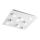 Redo 01-2014 - LED-kattovalaisin PIXEL LED/27W/230V 3000K 35x35 cm valkoinen
