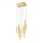 Redo 01-2046 - LED-kattokruunu johdossa MADISON 8xLED/4W/230V kulta