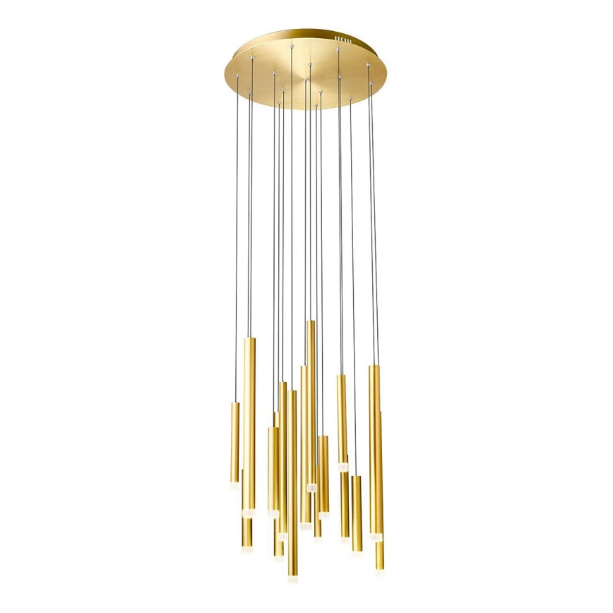 Redo 01-2058 - LED-kattokruunu johdossa MADISON 16xLED/4W/230V kulta