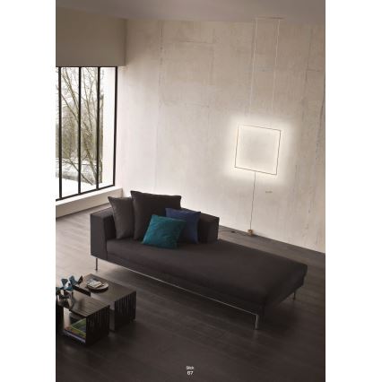 Redo 01-2134 - LED-lattiavalaisin SLICK LED/28W/230V musta