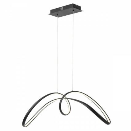 Redo 01-2455 - LED-kattokruunu johdossa LAMON LED/57W/230V musta