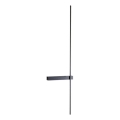 Redo 01-2480 - TANGENT LED/14W/230V seinävalaisin, musta