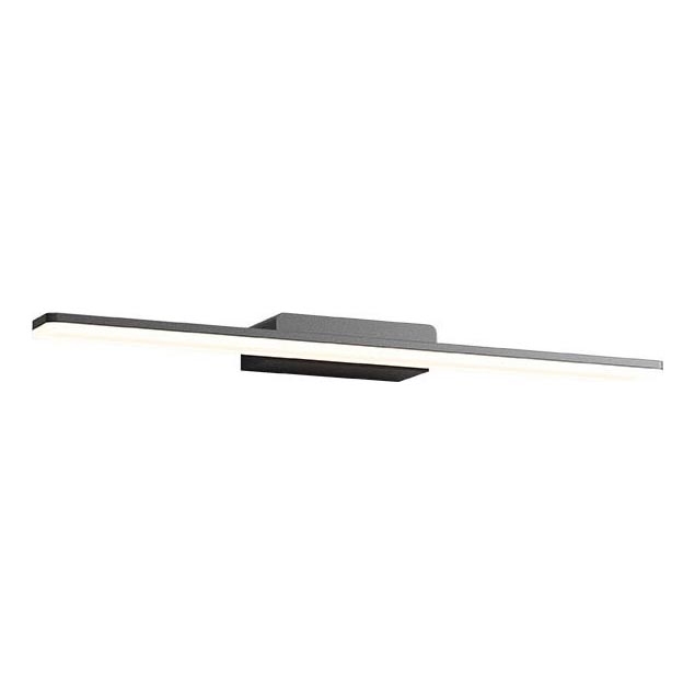 Redo 01-2504 - Kylpyhuoneen LED-peilivalo BARRIO LED/17,25W/230V 60 cm CRI 90 IP44 musta