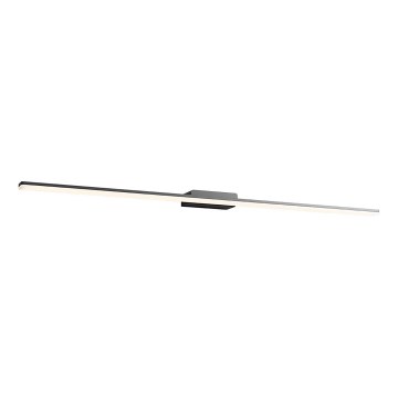 Redo 01-2512 - Kylpyhuoneen LED-peilivalo BARRIO LED/34,32W/230V 120 cm CRI 90 IP44 musta