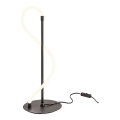 Redo 01-2530 - Himmennettävä LED-pöytävalaisin CORRAL LED/12W/230V musta