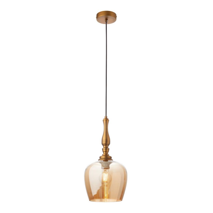 Redo 01-2740 - Kattokruunu johdossa TOLL 1xE27/42W/230V pronssi
