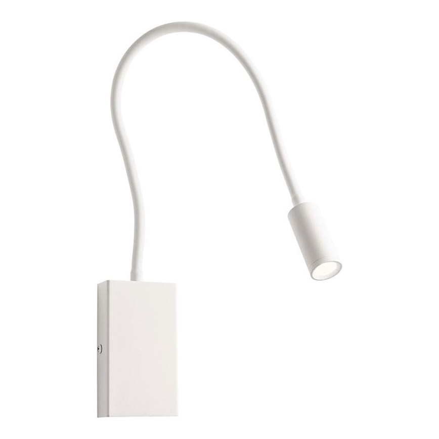 Redo 01-2754 - LED-seinävalaisin WALLIE LED/3W/230V USB CRI 90 valkoinen