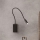 Redo 01-2755 - LED-seinävalaisin WALLIE LED/3W/230V USB CRI 90 musta