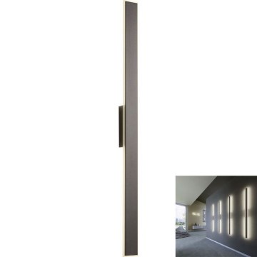 Redo 01-2769 - LED-seinävalaisin WAPI LED/23W/230V 90,5 cm musta