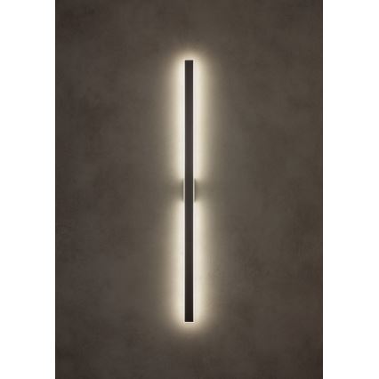 Redo 01-2769 - LED-seinävalaisin WAPI LED/23W/230V 90,5 cm musta