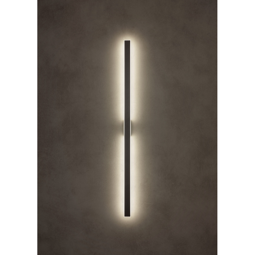 Redo 01-2769 - LED-seinävalaisin WAPI LED/23W/230V 90,5 cm musta