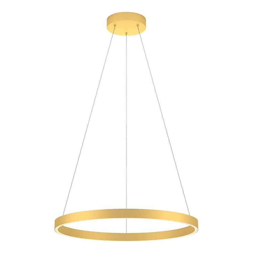 Redo 01-2865 - Himmennettävä LED-kattokruunu johdossa FEBE LED/37W/230V kulta