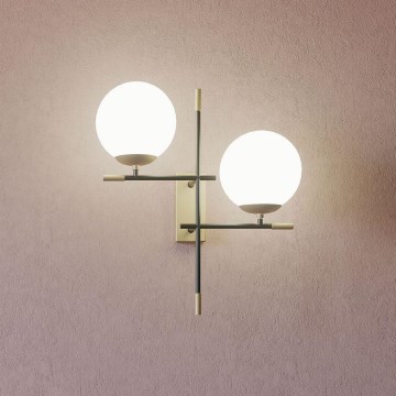 Redo 01-2947 - Seinävalaisin ESSENTIAL 2xE14/28W/230V