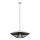 Redo 01-3008 - GRILL-riippuvalaisin vaijerilla 1xE27/42W/230V, halkaisija 49,5 cm, musta/valkoinen