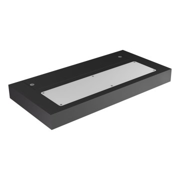 Redo 01-3016 - LED-seinävalaisin LAMINA 2xLED/15W/230V CRI 90 musta
