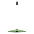 Redo 01-3019 - LED-riippuvalaisin vaijerilla LARS LED/14W/230V + LED/10W, halkaisija 60 cm, CRI 90, vihreä