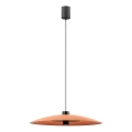 Redo 01-3020 - LARS LED-riippuvalaisin vaijerilla LED/14W/230V + LED/10W, halkaisija 60 cm, Ra 90, oranssi