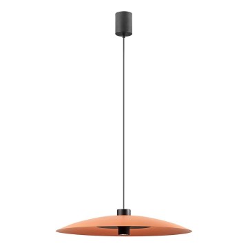 Redo 01-3020 - LARS LED-riippuvalaisin vaijerilla LED/14W/230V + LED/10W, halkaisija 60 cm, Ra 90, oranssi