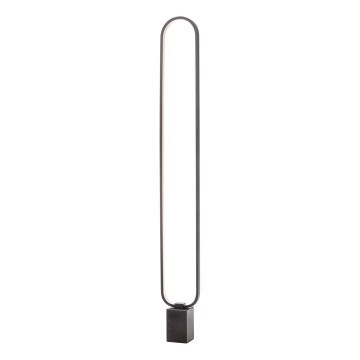 Redo 01-3063 - Himmennettävä LED-lattiavalaisin ADO LED/24W/230V musta