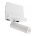Redo 01-3083 - LED-seinävalaisin PANEL LED/3,5W/230V USB valkoinen