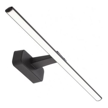 Redo 01-3086 - LED-kuvavalo STEAM LED/12W/230V musta